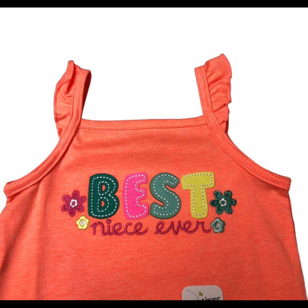 Jumping Beans Girls 12 Months Best Niece Ever Tank